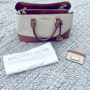 Michael Kors handbag and wallet